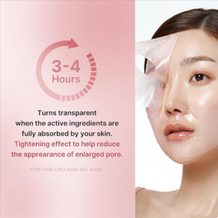 Máscara Facial de Colágeno Hidratante