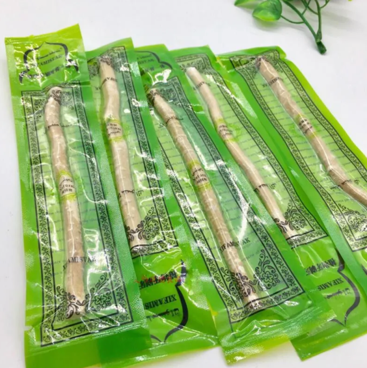 Vareta de Miswak para Limpeza dos Dentes
