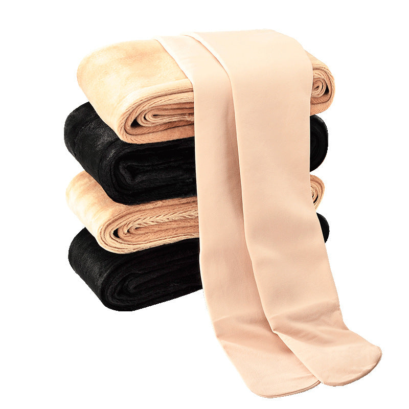 Fleece-Lined Tights for Women - Autumn/Winter Style