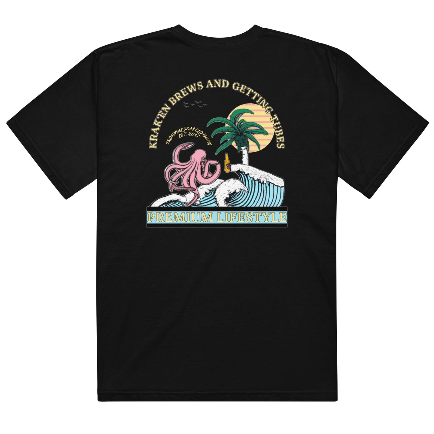 Camiseta masculina premium pesada Lifestyle