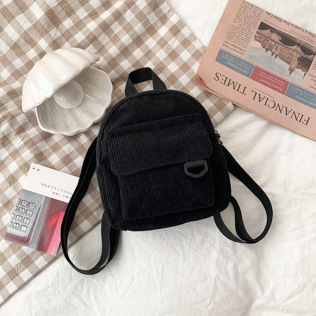 Corduroy Mini Backpack