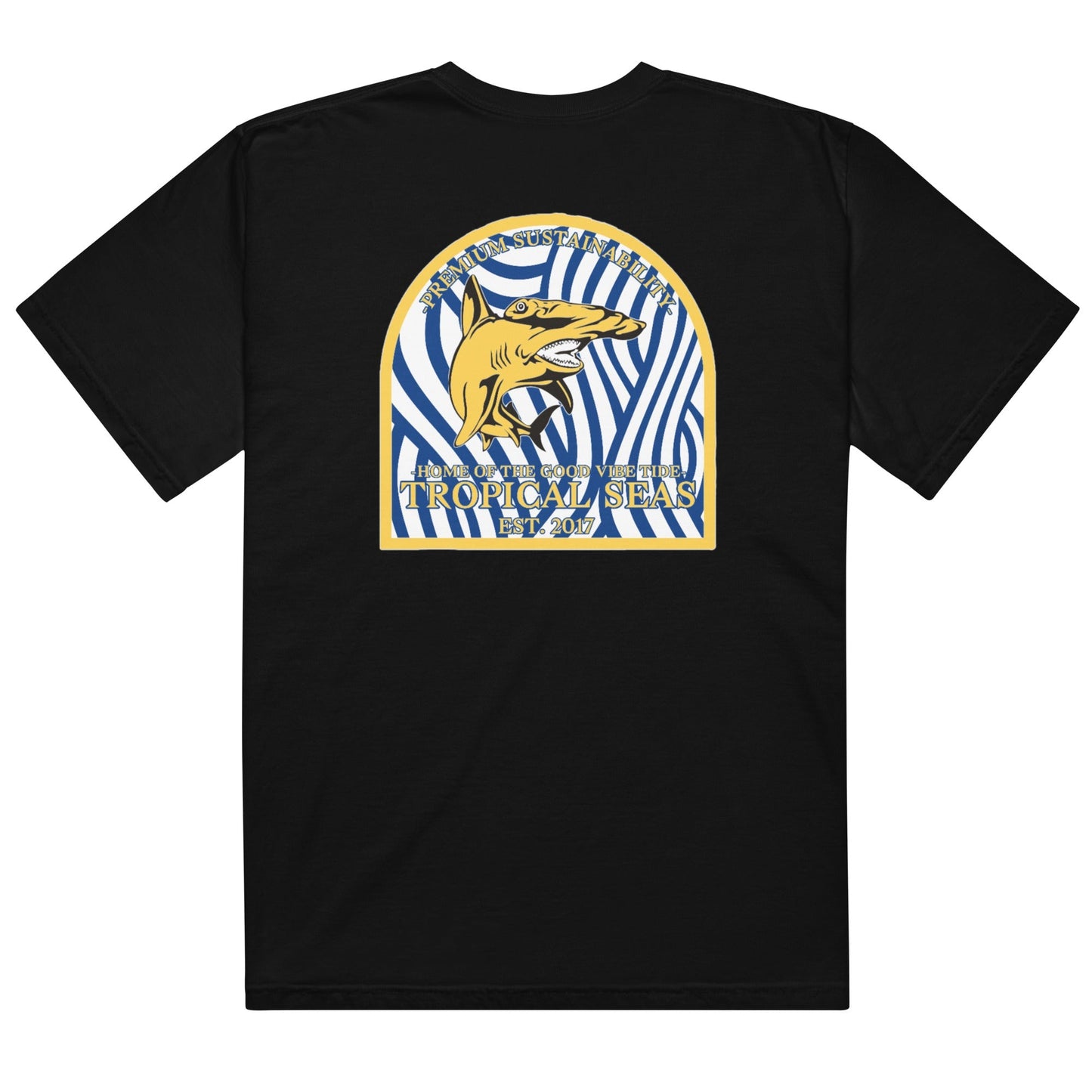 Camiseta Masculina Pesada Tubarão-Martelo